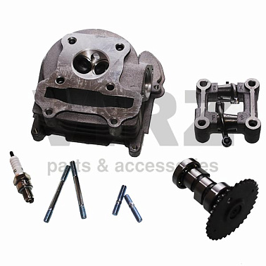 Головка цилиндра 4Т 139QMB (GY6) D39 (d=16/18,5) в сборе (к-т с распредвалом)