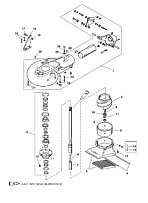 Струйный насос в сборе 2-Х ТАКТНОГО ПЛМ MERCURY 50EO Серийный номер от 0G290585 до 0G589999