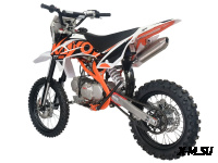 Питбайк KAYO BASIC K125EA 17/14 KRZ (п/автомат, эл. стартер 2024 г.)