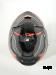 Шлем модуляр HETOSHI FF935 Shogun цв.Черно-серо-красный  Матовый  р.L