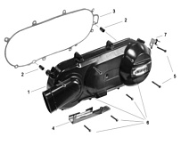 Крышка вариатора СКУТЕРА STELS VORTEX 150