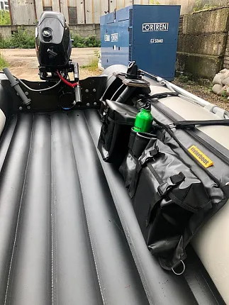 Органайзер лодочный с термокарманом и площадкой для установки эхолота 80*30