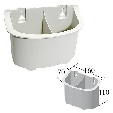 Бокс пластмассовый для телефона / GPS с установкой